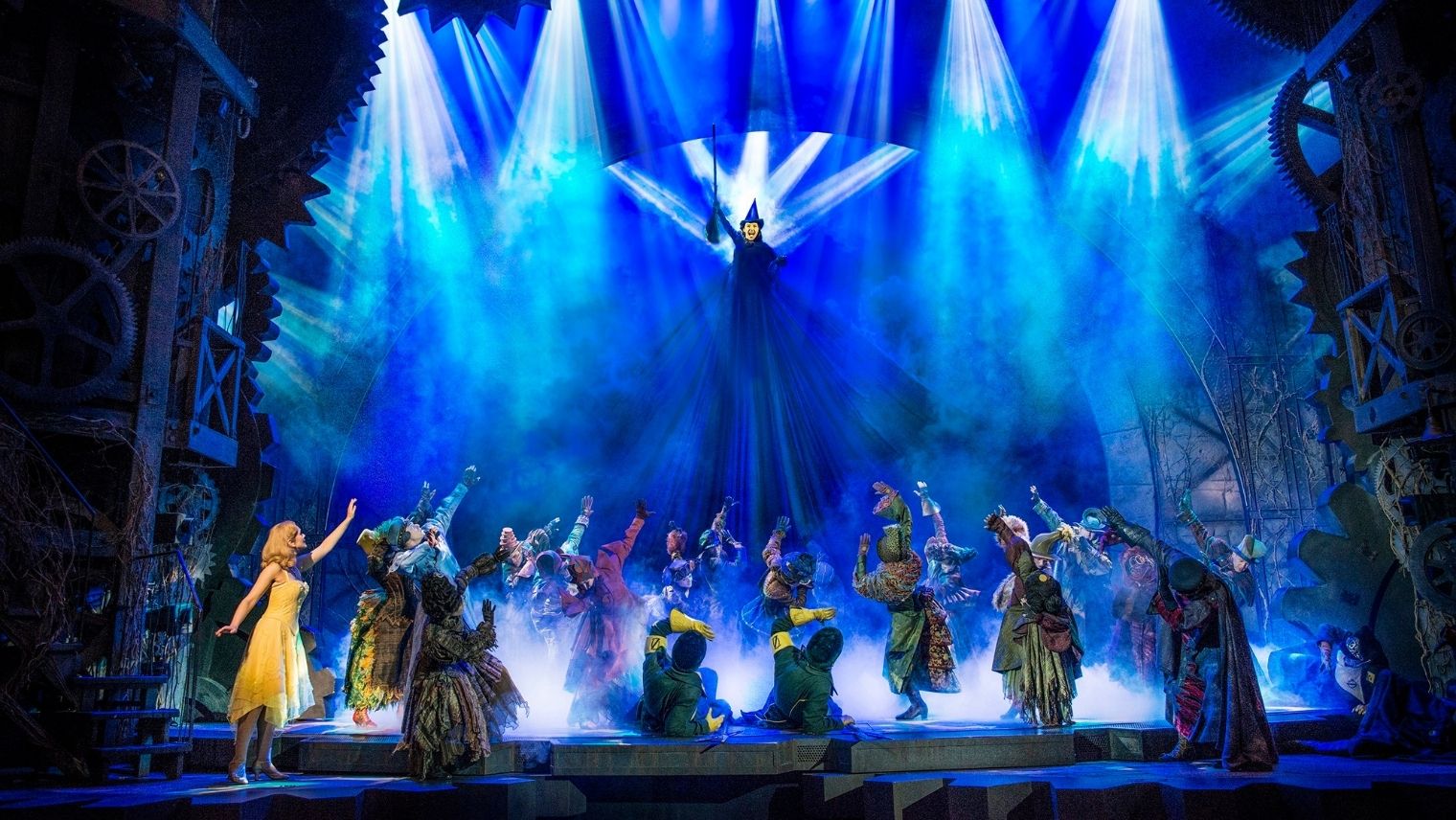 Wicked Production image (Defying Gravity scene)